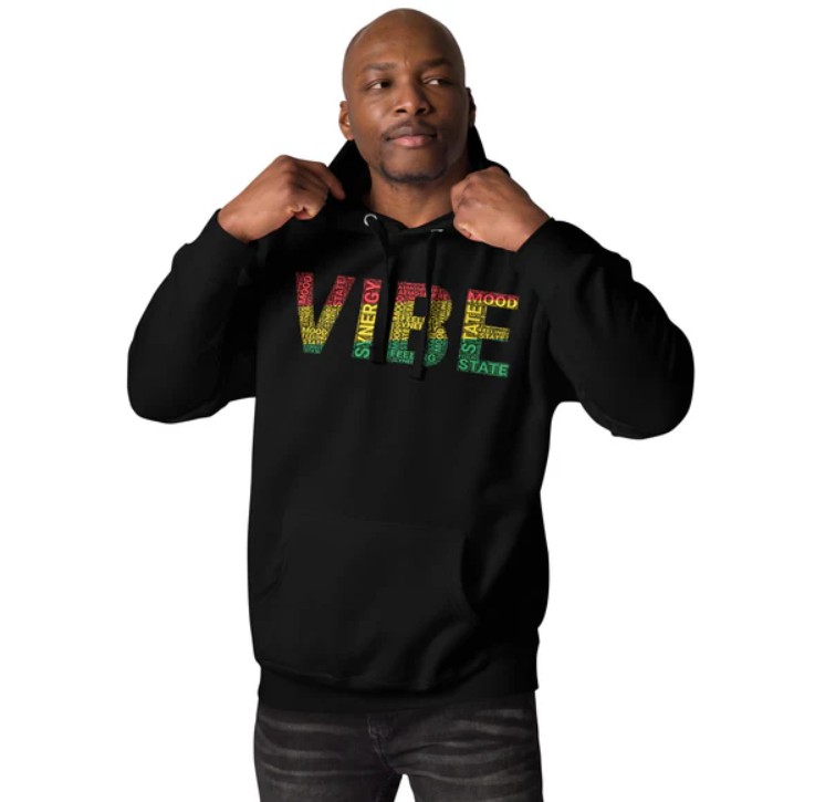 An African hoodie designed